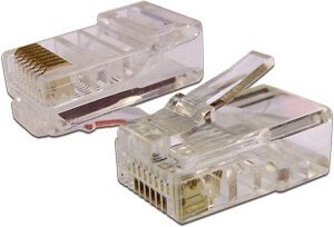 Коннектор Lanmaster TWT-PL45/S-8P8C-6 (100 шт)