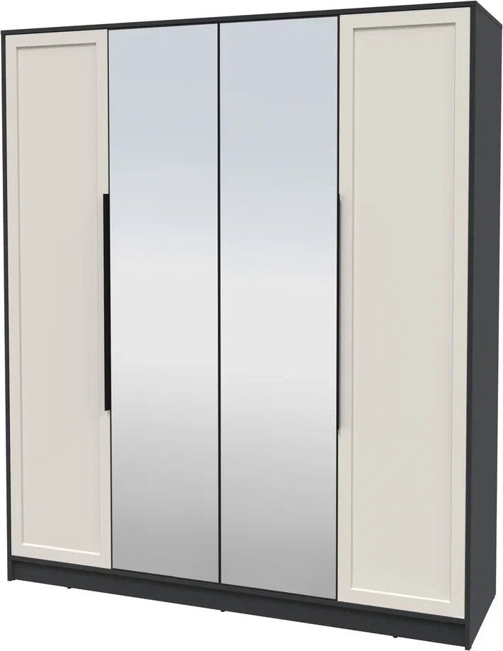 

Шкаф распашной Интерлиния Концепт Тренд КТ-Ш4(з) (антрацит/кашемир)