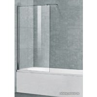 Стеклянная шторка для ванны Cezares LIBERTA-V-1-90/155-C-Cr