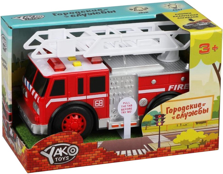 

Пожарная машина Наша Игрушка M0271-1F