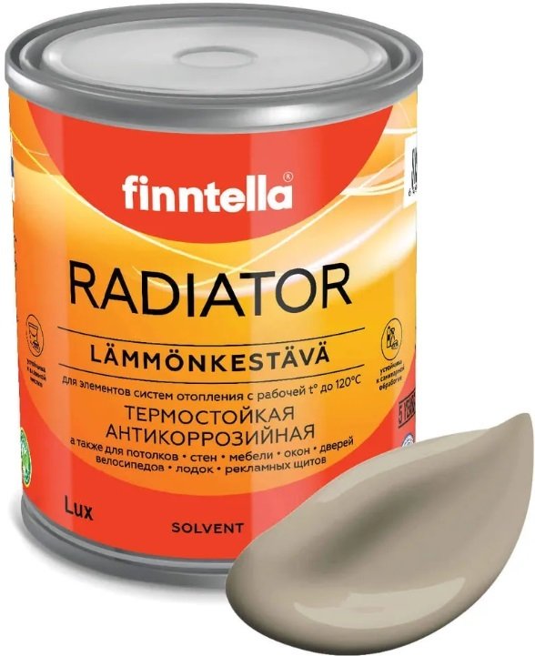 

Краска Finntella Radiator Taos F-19-1-1-FL087 0.9 л (бежевый хаки)