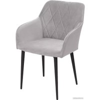 Стул M-City Nevis поворотный 631M05503 (Tender Way80 серый шенилл/Odin18 темно-серый/черный)