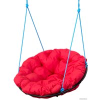 Подвесное кресло M-Group Папасан 12039906 (красная подушка)