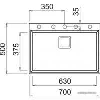 Кухонная мойка Elleci Karisma 120 Ghisa M70