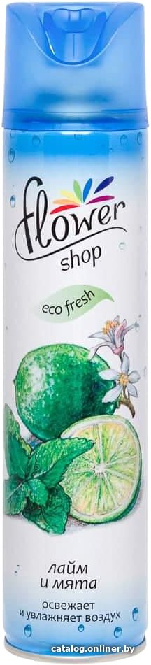 Освежитель воздуха Flower Shop Лайм и мята 300 мл