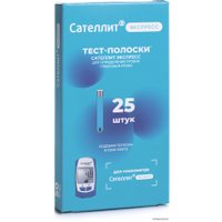 Тест-полоски ЭЛТА ПКГЭ-03 Сателлит Экспресс 25 шт.