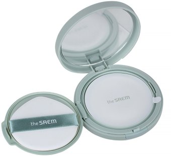 Крем солнцезащитный The Saem Eco Earth Cica Mild Sun Cushion (12 г)