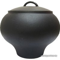 Горшочек Балезинский ЛМЗ с крышкой 6 л