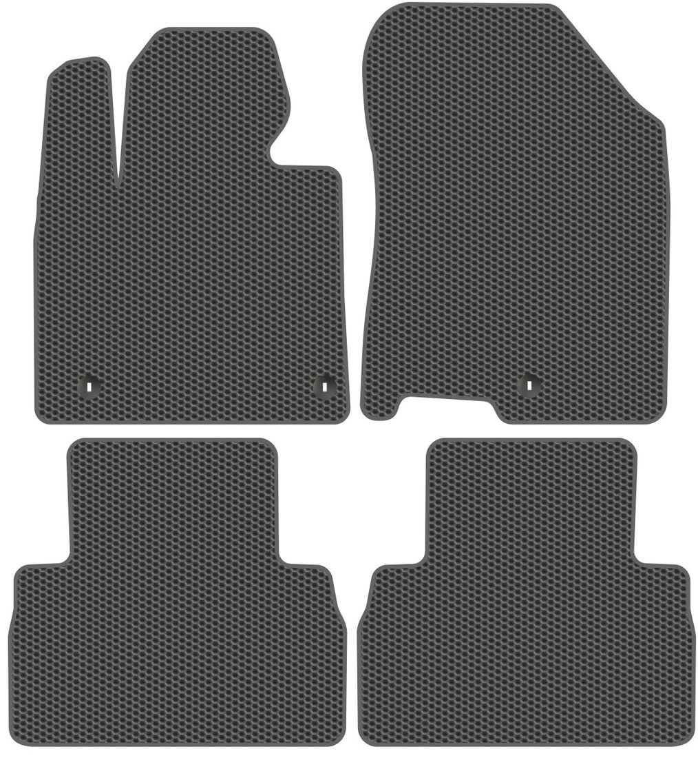 

Комплект ковриков для авто Alicosta Hyundai Santa Fe IV (suv 7 мест / TM) 2018 - 2021 (серый)