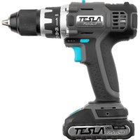 Дрель-шуруповерт Tesla TCD182DC (с 2-мя АКБ, кейс)
