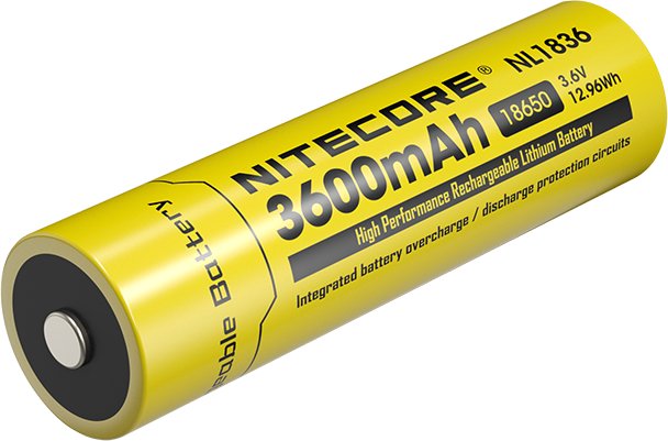 

Аккумулятор Nitecore NL1836 349