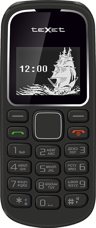 

Телефон TeXet TM-121 (черный)