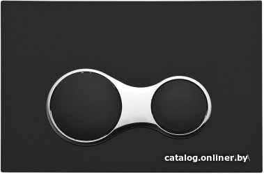 Панель смыва Vitra Sirius 740-0411 (черный матовый)