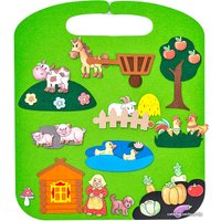 Развивающий коврик Smile Decor Деревенский дворик Ф284
