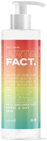 Art&Fact Крем для тела Salicylic Acid 0.5%+Lactic Acid 1%+Hydroxyethylurea 2% 100 мл
