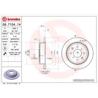  Brembo 08710414