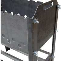 Разборный мангал ComfortProm Пикник (2 мм, неокрашенный)