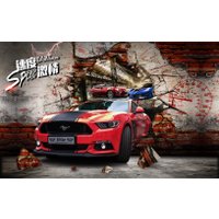 Фотообои ФабрикаФресок Форсаж. Ford Mustang. Форд Мустанг. Для Гаража 1051160 (160x100) в Бобруйске