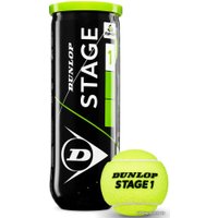 Набор теннисных мячей Dunlop Stage 1 (3 шт, зеленый) в Бресте