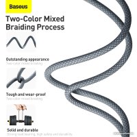 Кабель Baseus Dynamic Series USB Type-C - Lightning (1 м, серый)