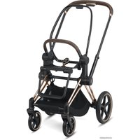 Универсальная коляска Cybex Priam (2 в 1, simply flowers pale blush, шасси rose gold)