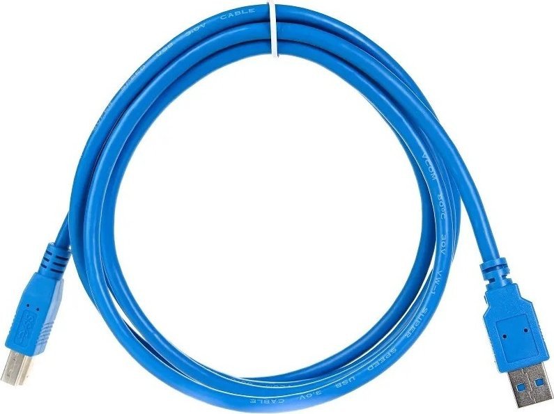 

Кабель AOPEN ACU301-1.8м USB-A - USB-B (1.8 м, синий)