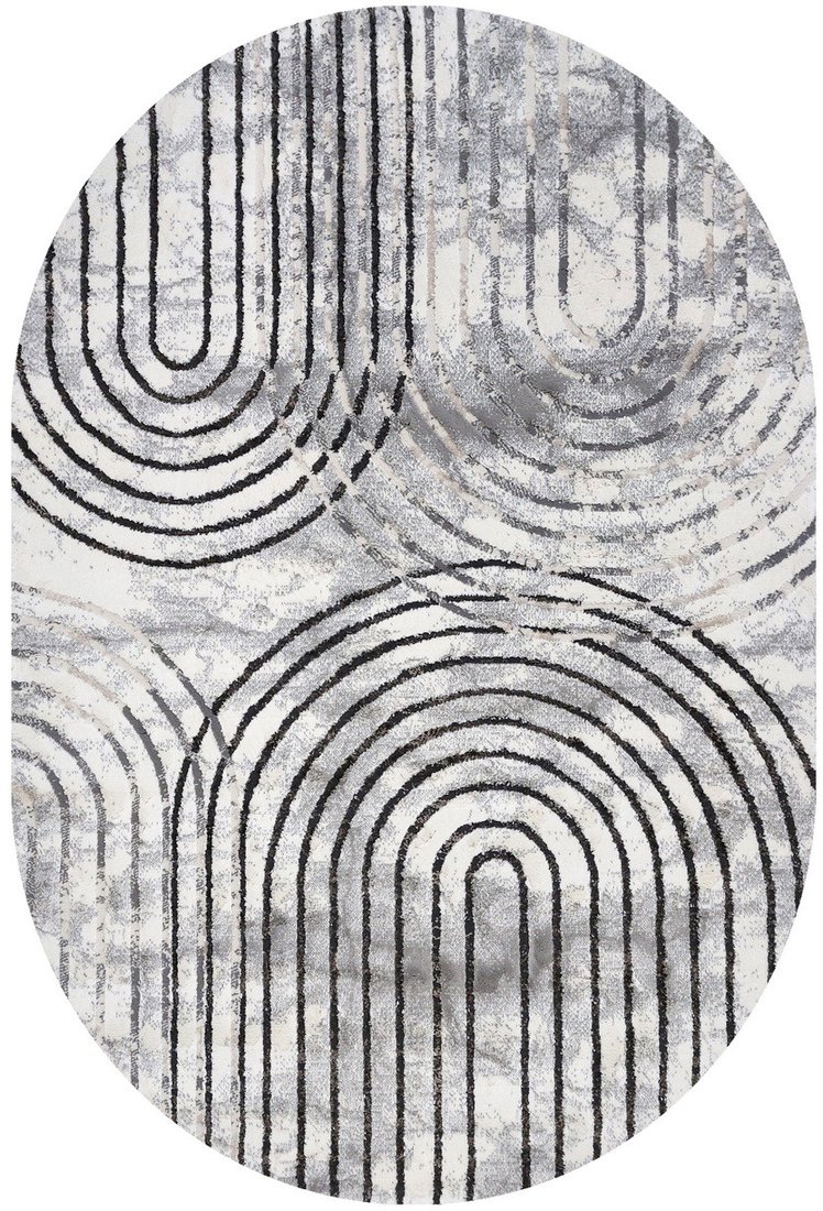 

Ковер для жилой комнаты Merinos Sign 1918-060-OVAL (2x3)