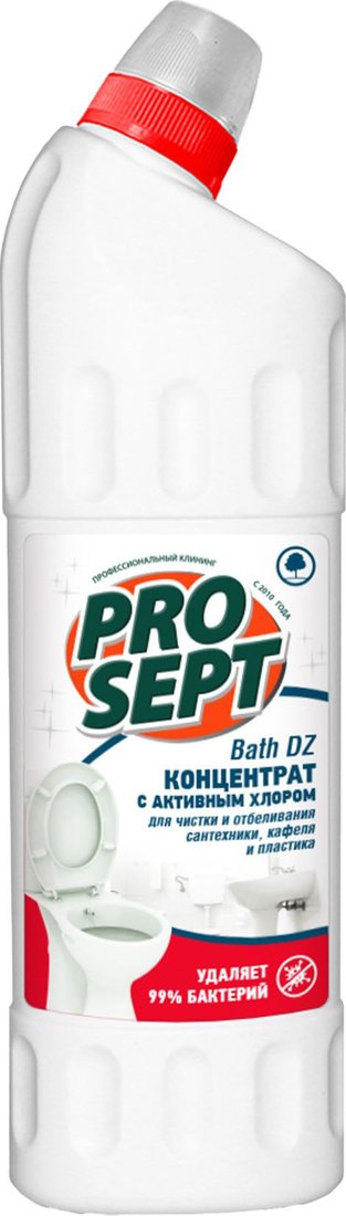 

Средство для ванных комнат Prosept Bath DZ концентрат (1 л)