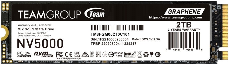SSD Team NV5000 2TB TM8FGM002T0C101