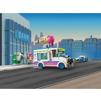 Конструктор LEGO City 60314 Погоня полиции за грузовиком с мороженым