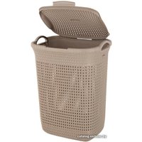 Корзина Эльфпласт Paola 55 л (серо-коричневый)
