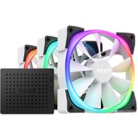 Набор вентиляторов с контроллером NZXT Aer RGB 2 120mm Triple Starter Pack HF-2812C-TW