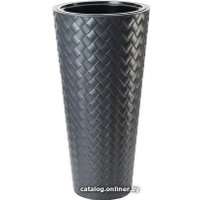 Кашпо Form-Plastic Makata Slim 2830-014 (антрацит) в Бресте