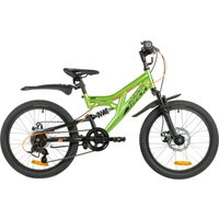 Детский велосипед Novatrack Shark 20 20SS6D.SHARK.GN6 (зеленый)