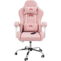 Игровое (геймерское) кресло Calviano Nero (pink plush)
