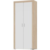 Шкаф распашной Памир Орландо (дуб сонома/белый глянец)