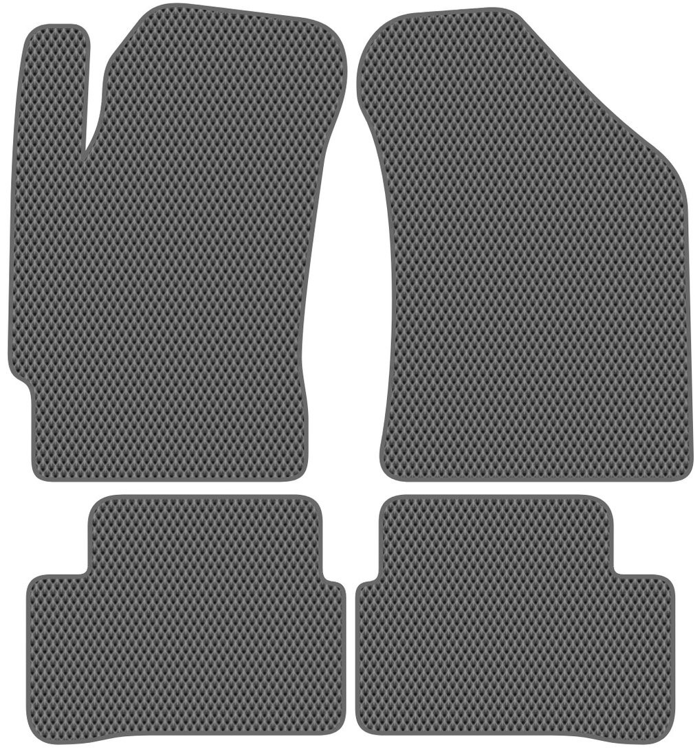 

Комплект ковриков для авто Alicosta Hyundai Coupe II (купе / GK) 2006 - 2009 (серый, ромб)