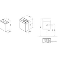  Ravak Тумба под умывальник Veda X000001386