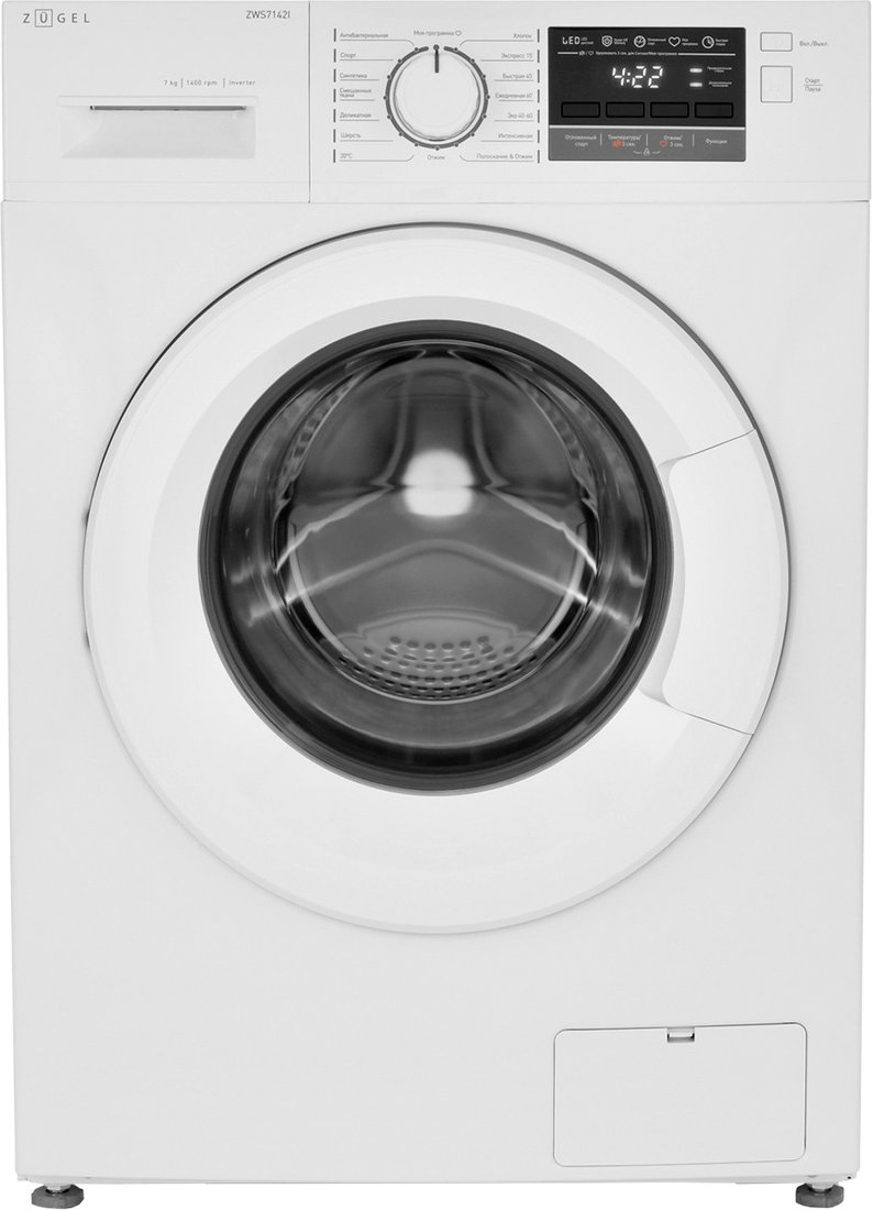 

Стиральная машина ZUGEL ZWS7142I Inverter