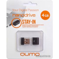 USB Flash QUMO NanoDrive 4Gb Black