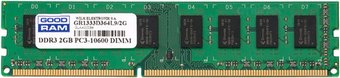 GOODRAM DDR3 PC3-10600 2GB 128x8 (GR1333D364L9/2G)