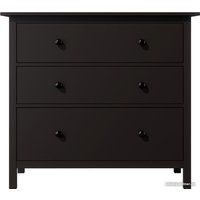 Комод Лузалес Кымор 3 ящика (черный)