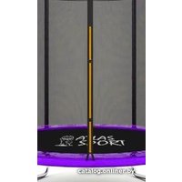 Батут Atlas Sport 140 см - 4.5ft (внешняя сетка, сливовый)
