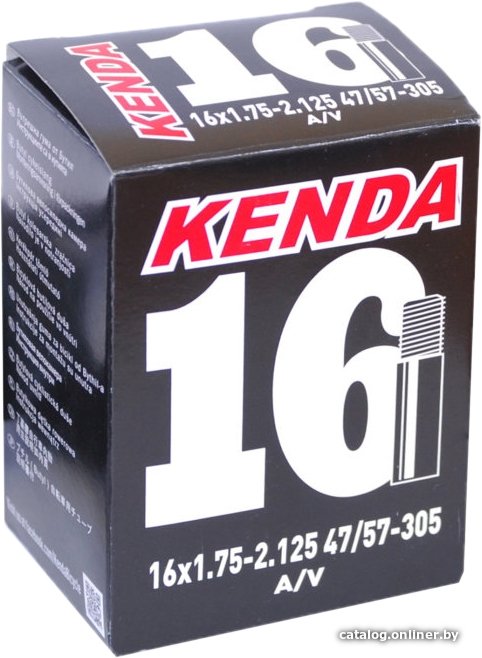 Велокамера KENDA Universal 47/57-305 16x1.75-2.125 [511303]