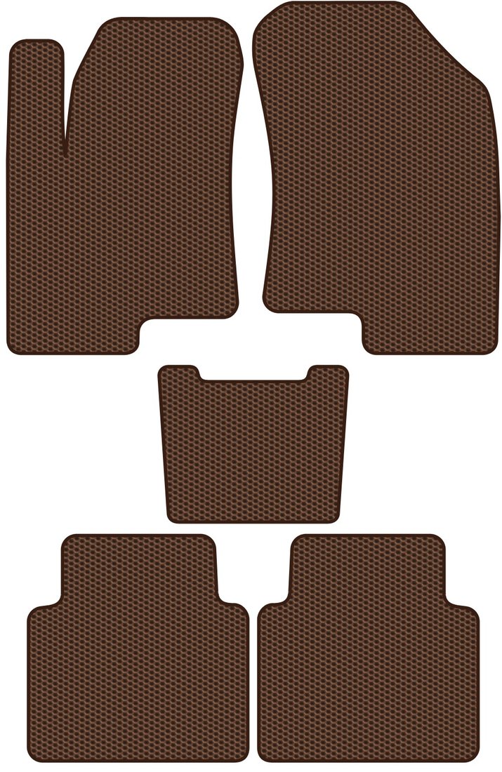 

Комплект ковриков для авто Alicosta Haval Jolion 4WD I (suv / SUV) 2020 - Н.В. (коричневый, сота)