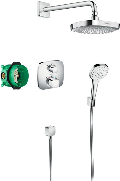 

Душевая система Hansgrohe Croma Select E 27294000