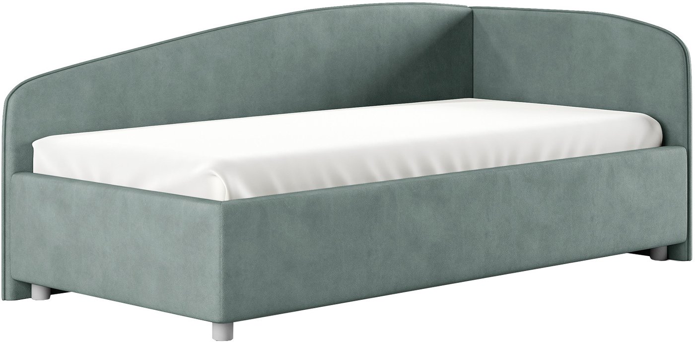 Кровать Сонум Paola R 90x200 (замша мятный)