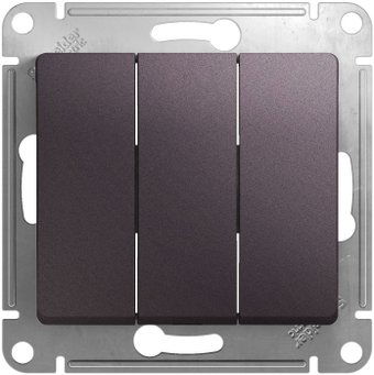 Выключатель Schneider Electric Glossa GSL001431 (сиреневый туман)