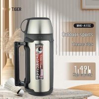 Термос Tiger MHK-A15C-XC (нержавеющая сталь/черный)