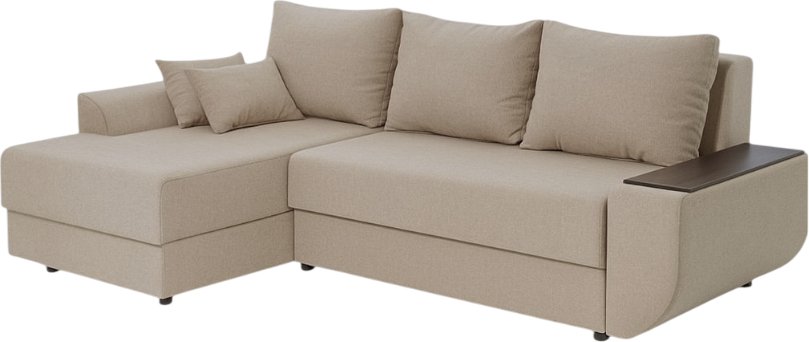 

Угловой диван Sundays Home Нью-Йорк (велюр бежевый)